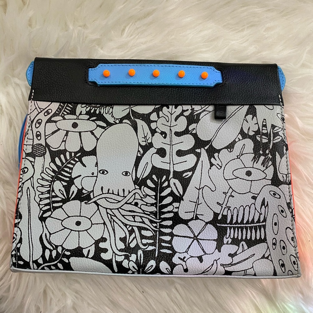 Min and Mon jungle crossbody/ clutch bag